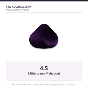 Kyo Hair Color 4.5 mittelbraun mahagoni 100 ml