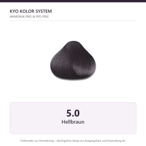 Kyo Hair Color 5.0 hellbraun 100 ml