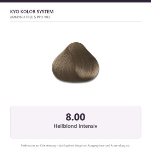 Kyo Hair Color 8.00 hellblond intensiv 100 ml