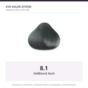 Kyo Hair Color 8.1 helllblond asch 100 ml