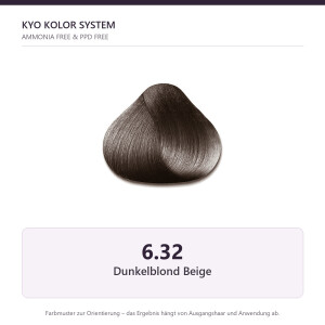 Kyo Hair Color 6.32 dunkelblond beige 100 ml