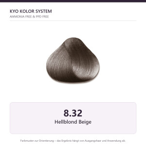 Kyo Hair Color 8.32 hellblond beige 100 ml