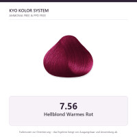 Kyo Hair Color 7.56 hellblond warmes rot 100 ml