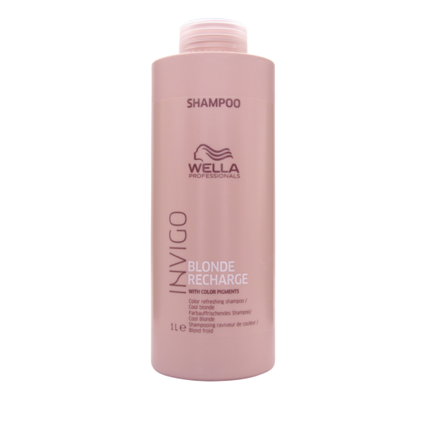 Wella Invigo Blonde Recharge Cool Blonde Color Refreshing Shampoo 1000 ml