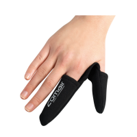 Comair 2-Fingerkuppenhandschuh schwarz
